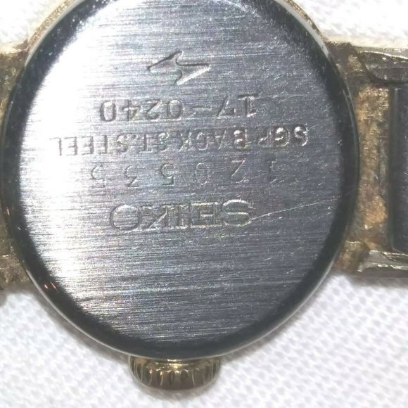 SEIKO LADIES SMALL ROUND FACE WRISTWATCH CA 00598 main image 12
